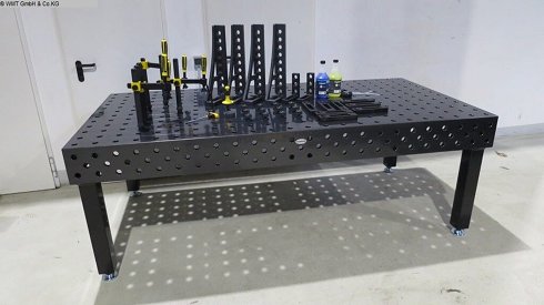 SIEGMUND 750 - 2,4 x 1,2 Nitriert+ Welding table / hole table