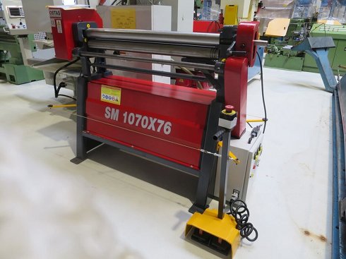 OSTAS SM 1070 x 76 Sheet metal bending machine