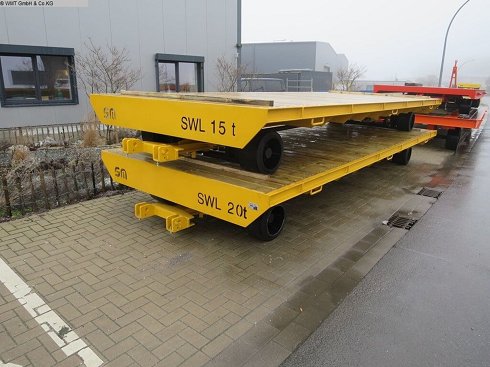 WMT D15/6,0 x 2,45 Heavy duty trailer