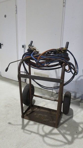 LINDE burner trolley