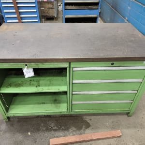 BEDRUNKA & HIRTH Workbench with contents