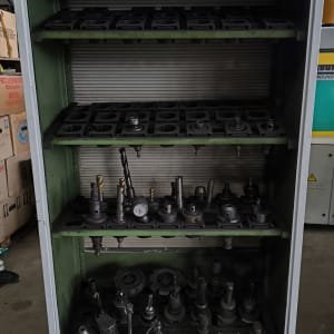 Tool drawer cabinet with contents