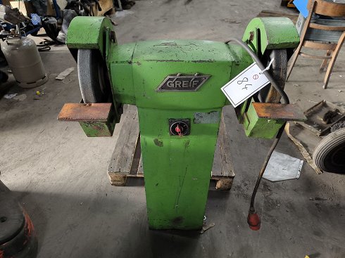 GREIF Double bench grinder