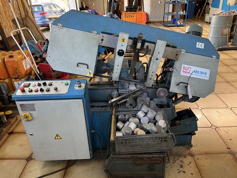 KNUTH ABS280B Horizontal band saw