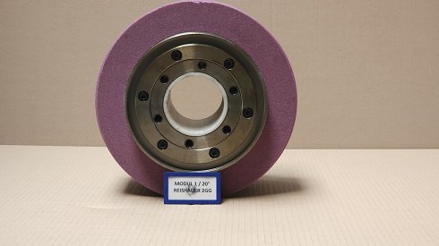 REISHAUER RZ 400 / 800 / 1000 Modul 1 EW 20° 2GG Grinding wheel flange + grinding wheel