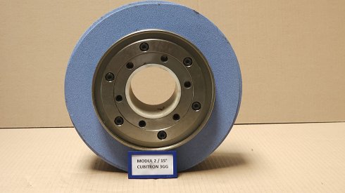 REISHAUER RZ 400 / 800 / 1000 Modul 2 EW 15° 3GG Grinding wheel flange + grinding wheel