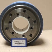 REISHAUER RZ 400 / 800 / 1000 Modul 2 EW 20° 3GG Grinding wheel flange + grinding wheel