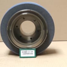 REISHAUER RZ 400 / 800 / 1000 Modul 2,5 EW 20° 2GG Cubitron Grinding wheel flange + grinding wheel