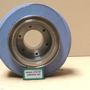 REISHAUER RZ 400 / 800 / 1000 Modul 3,75 EW 20° 3GG Cubitron Grinding wheel flange + grinding wheel