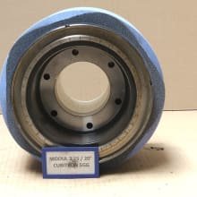 REISHAUER RZ 400 / 800 / 1000 Modul 3,75 EW20° 5GG Cubitron Grinding wheel flange + grinding wheel