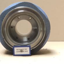 REISHAUER RZ 400 / 800 / 1000 Modul 4 EW 20° 5GG Cubitron Grinding wheel flange + grinding wheel