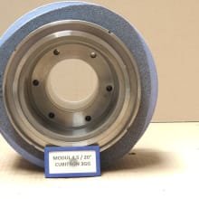 REISHAUER RZ 400 / 800 / 1000 Modul 4,5 EW 20° 3GG Cubitron Grinding wheel flange + grinding wheel