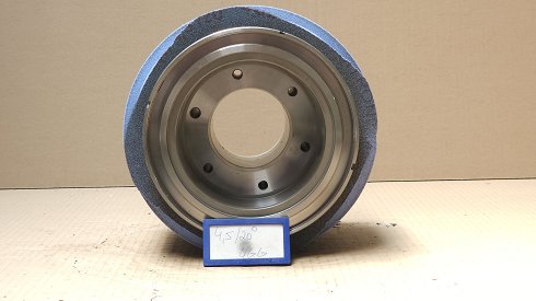 REISHAUER RZ 400 / 800 / 1000 Modul 4,5 EW 20° 4GG Cubitron Grinding wheel flange + grinding wheel