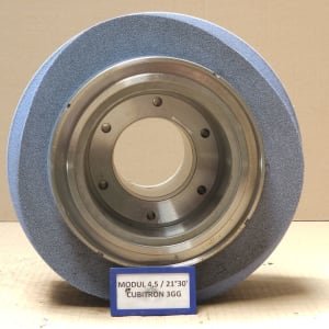 REISHAUER RZ 400 / 800 / 1000 Modul 4,5 EW 21° Ø 31 3GG Grinding wheel flange + grinding wheel