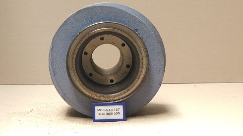 REISHAUER RZ 400 / 800 / 1000 Modul 5,5 EW 20° 2GG Cubitron Grinding wheel flange + grinding wheel