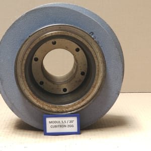 REISHAUER RZ 400 / 800 / 1000 Modul 5,5 EW 20° 2GG Cubitron Grinding wheel flange + grinding wheel