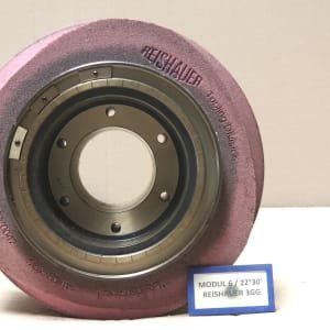 REISHAUER RZ 400 / 800 / 1000 Modul 6 EW 22°30' 3GG Cubitron Grinding wheel flange + grinding wheel