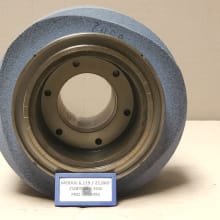 REISHAUER RZ 400 / 800 / 1000 Modul 6,119 EW 22,866° 3GG Cubitron Grinding wheel flange + grinding wheel