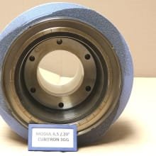 REISHAUER RZ 400 / 800 / 1000 Modul 6,5 EW 20° 3GG Cubitron Grinding wheel flange + grinding wheel