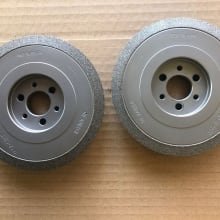 DR. KAISER RGF 1490 / Modul 1,1 - 1,9 EW 17,5° Radius 2000 mm Diamond grinding wheels