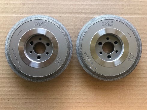 DR. KAISER RGF 4837 / Modul 1 - 3 EW 20° Radius 550 mm Diamond grinding wheels