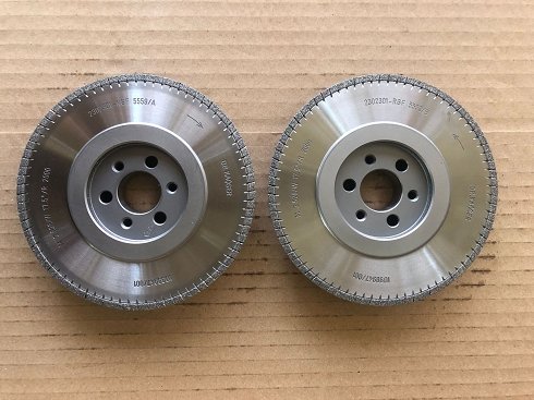 DR. KAISER RGF 5559 / Modul 2,526-2,526 EW 17,5° Radius 2000 mm Diamond grinding wheels