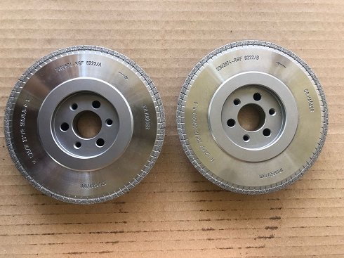 DR. KAISER RGF 6222 / Modul 2,5 - 2,5 EW 18,5° Radius 1350 mm Diamond grinding wheels