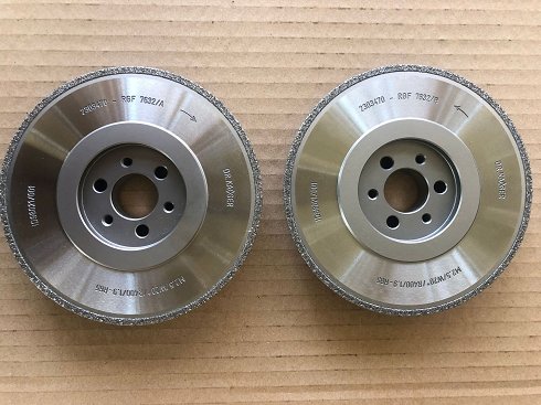 DR. KAISER RGF 7632 / Modul 2,5 - 2,5 EW 20° Radius 400 mm Diamond grinding wheels