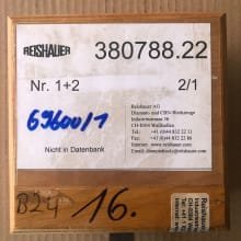 REISHAUER AG - DIAMANT- UND CBN WERKZEUGE 380788.22 / Modul 2,0 - 6,0 EW 20° HBR=1200 Diamond grinding wheels