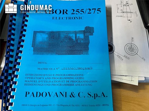 &#x27a4; Venta de PADOVANI E255/1500 usados | gindumac.com