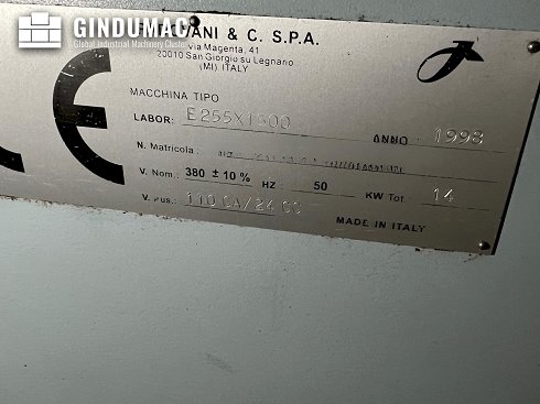 &#x27a4; Venta de PADOVANI E255/1500 usados | gindumac.com