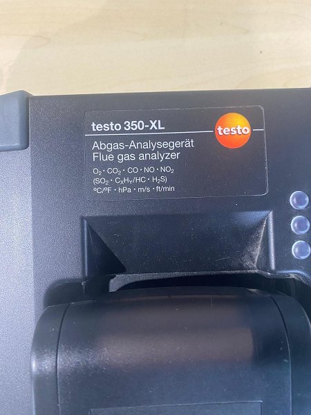 ANALIZADOR DE EMISIONES TESTO 350-XL - TESTO 454