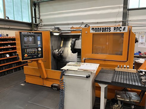 MONFORTS RNC4 CNC Lathe