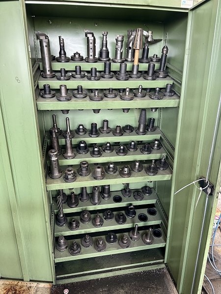 PERSCHMANN Workshop cabinet with contents