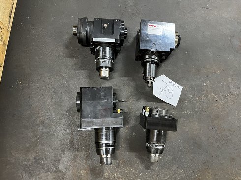 Lot driven tool holders for lathes