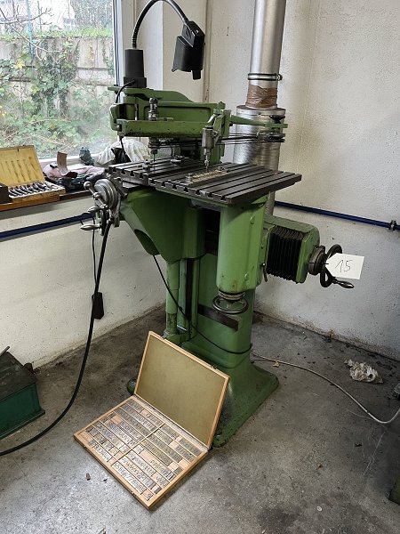 FRIEDRICH DECKEL Engraving machine