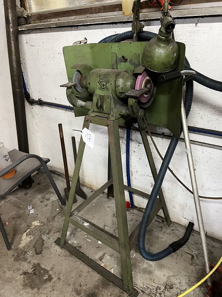 Double bench grinder