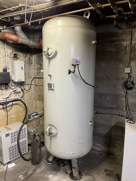 OKS Compressed air tank