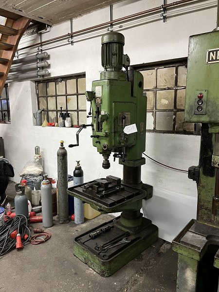 VEB BS25 Column drilling machine