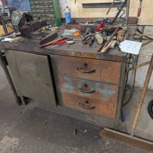 Workbench without contents