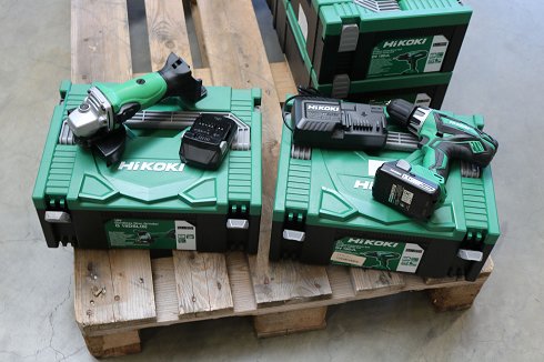 HIKOKI G18DSL + DV18DJL Cordless impact drill + angle grinder