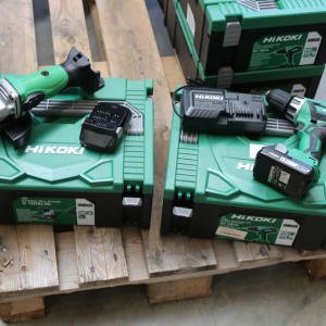 HIKOKI G18DSL + DV18DJL Cordless impact drill + angle grinder