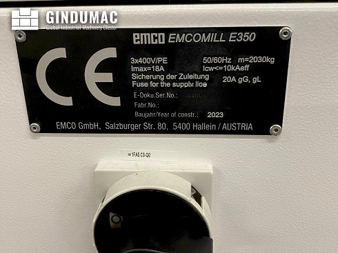 &#x27a4; Venta de EMCO Emcomill E350 usados | gindumac.com