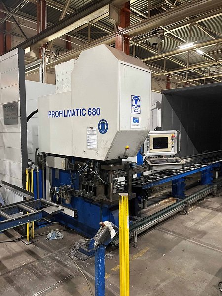 EDEL STANZTEC Profilmatic 680 pipe punching machine