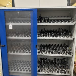 GARANT Workshop cabinet with Lot SK 40 tool holders