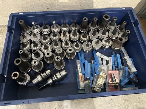 Lot HSK-E50 Tool holders