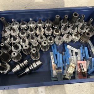 Lot HSK-E50 Tool holders