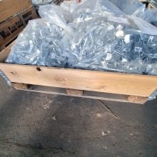 2 pallets of assembly material