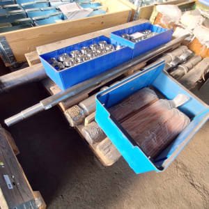 2 pallets of residual material