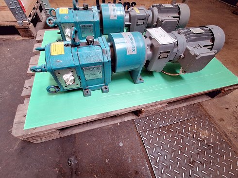 BÖRGER 2 x AL 25 rotary lobe pumps